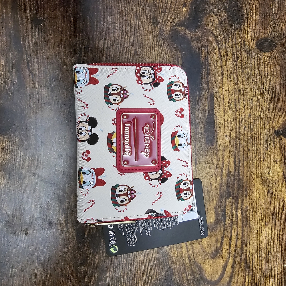 Loungefly Cream and Red Cartoon Character Wallet